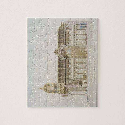 Puzzle Section transversale de l'église de St Jacques, (Vertical)