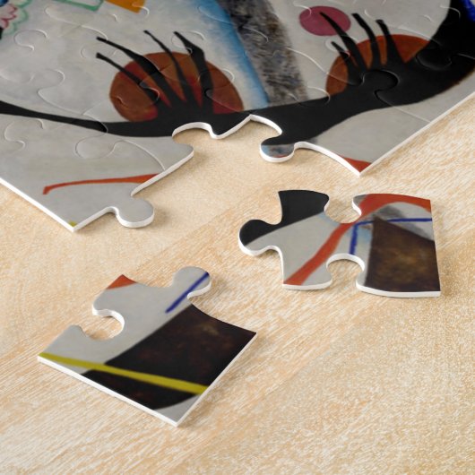 Puzzle Segment Bleu de Kandinsky (Côté)