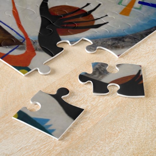 Puzzle Segment bleu Kandinsky (Côté)