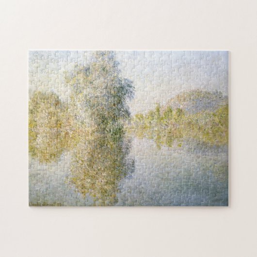 Puzzle Seine de début de matinée Giverny Monet Art (Horizontal)