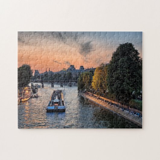 Puzzle Seine Paris. (Horizontal)