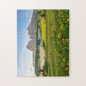 Puzzle Seiser Alm, Alpes de dolomite, Italie (Vertical)