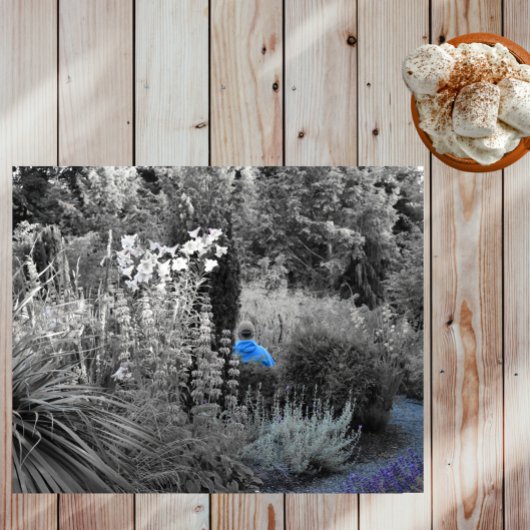 Puzzle sélectif Jardin Bleu Visiteur
