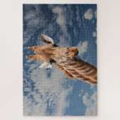 Puzzle Selfie girafe (Vertical)