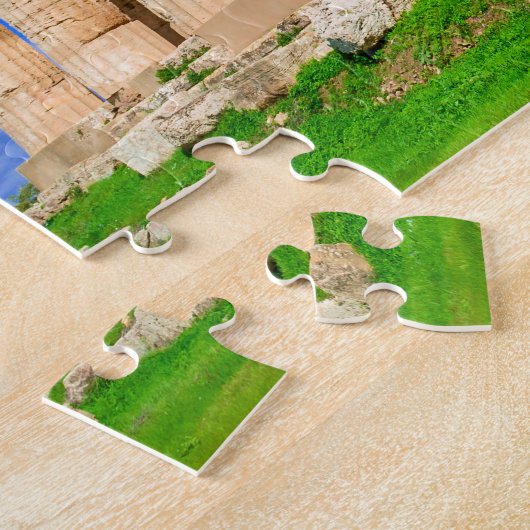 Puzzle Selinunte tempel op Sicilië Legpuzzel (Zijkant)