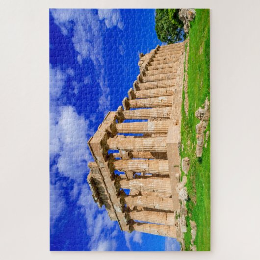 Puzzle Selinunte temple en Sicile (Vertical)