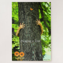 S'embrasser avec un arbre - Vie à la campagne