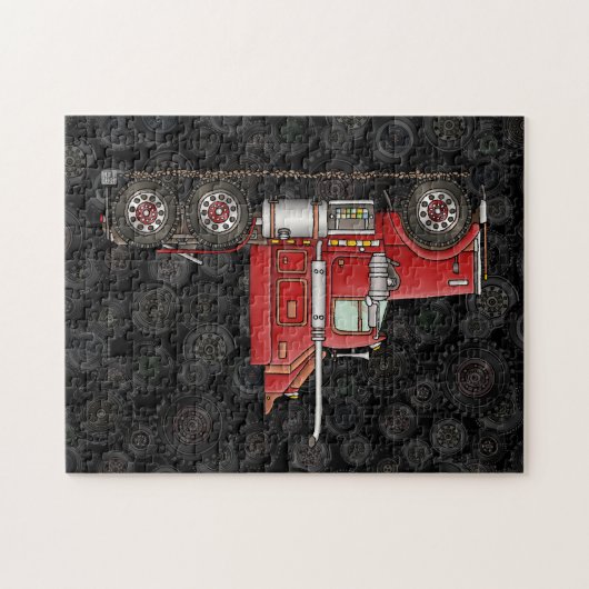 Puzzle Semi-Cabine mignonne (Horizontal)