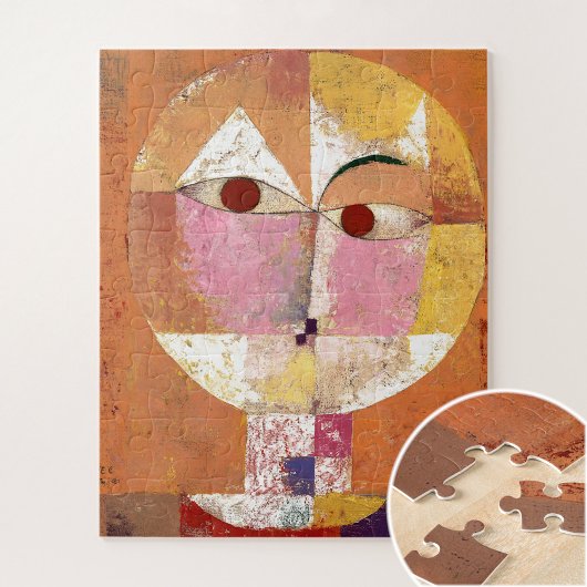 Puzzle Senecio par Paul Klee