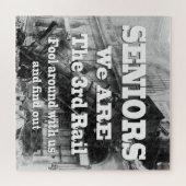 Puzzle Seniors Nous Sommes Le Troisième Rail (Horizontal)