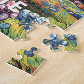 Puzzle Sentier de randonnée de la cascade d'eau printaniè (Côté)