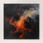 Puzzle Sentiments de colère Art Abstrait (Horizontal)
