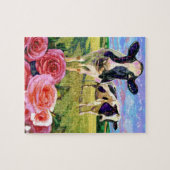 PUZZLE SENTIR DE VACHES À MOO DES ROSES (Horizontal)