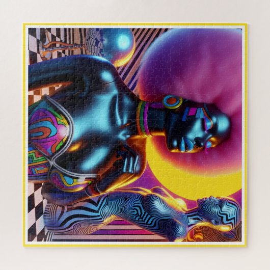 Puzzle Sentry consensuel Ken Gage Imaginaire Vaporwave (Horizontal)