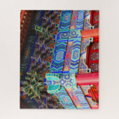 Puzzle Séoul, Corée ~ Architecture du palais historique (Vertical)