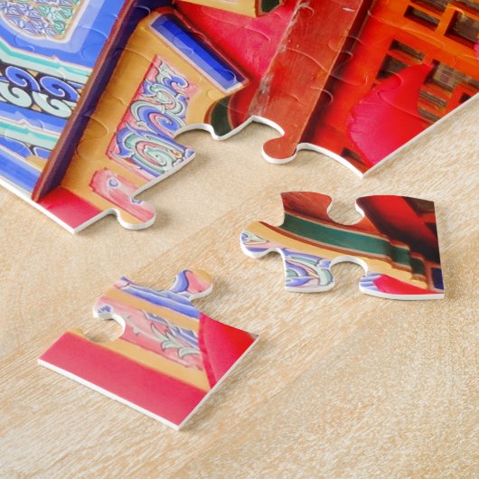 Puzzle Séoul, Corée ~ Architecture du palais historique (Côté)