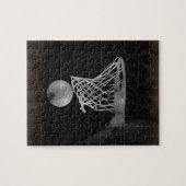 Puzzle Sepia Basketball (Horizontal)