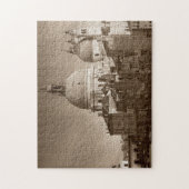 Puzzle Sepia Venice Grand Canal Piazza San Marco Salute (Vertical)