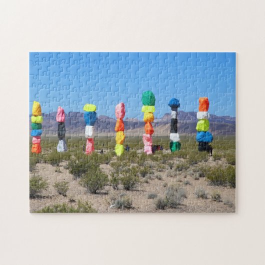 Puzzle Sept Montagnes Magiques Nevada. (Horizontal)