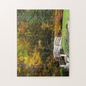 Puzzle Sept Sources Pont D'Automne I Paysage D'Automne (Vertical)