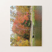 Puzzle Sept sources Pont d'automne III Paysage d'automne (Vertical)