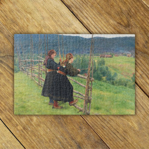 Puzzle Septembre Erik Werenskiold Beaux-arts Norvège