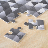 Puzzle Séquins d'argent : Arrière - plan de mosaïque scin (Côté)