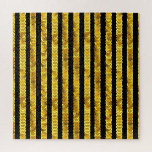 Puzzle Séquins motif, perles, strass, mode 3D.