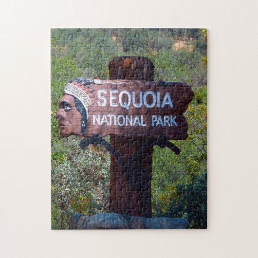 Puzzle Sequioa, Californie. (Vertical)