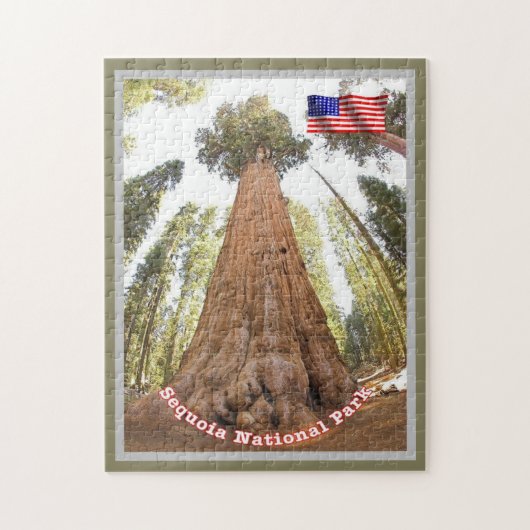 Puzzle Sequoia - Général Sherman Tree - États-Unis - (Vertical)