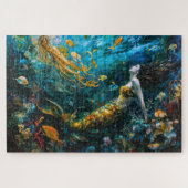 Puzzle "Seraphina" - Belle Sirène Mystique (Horizontal)