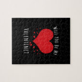 Puzzle Seras-tu ma valentine ? (Horizontal)