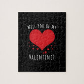 Puzzle Seras-tu ma valentine ? (Vertical)