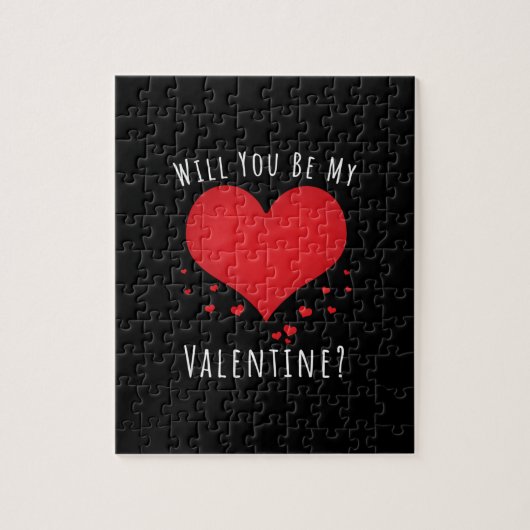 Puzzle Seras-tu ma valentine ? (Vertical)