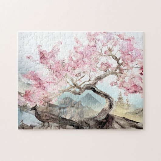 Puzzle Serenade Cherry Blossom (Horizontal)