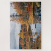 Puzzle Sérénade d'automne Réflexions de Ruska finlandais (Vertical)