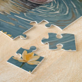 Puzzle Serenade de cygne tranquille (Côté)