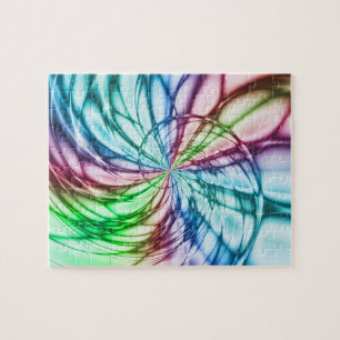 Puzzle Serendipité   Multicolor Fractal Art