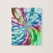 Puzzle Serendipité | Multicolor Fractal Art (Vertical)