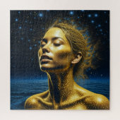 Puzzle Serene Ethereal Woman under the Stars (Vertical)