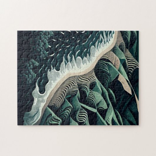 Puzzle Serene Shores (Horizontal)