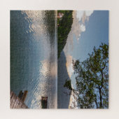 Puzzle Sérénité au lac Sunset (Horizontal)