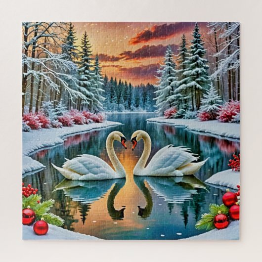 Puzzle "Sérénité dans l'amour" (Vertical)
