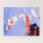 Puzzle Sérénité japonaise du koi (Horizontal)