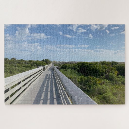 Puzzle Serénité sinueuse – Promenade de Floride | Quiet E (Horizontal)