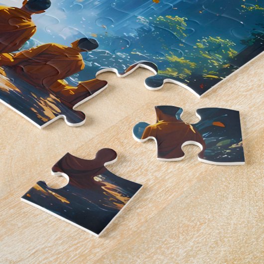 Puzzle Serenity of the Five Monks (Côté)