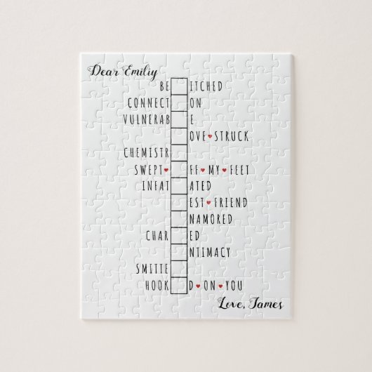 Puzzle Serez-vous à moi - Déclaration d'amour unique Révé (Vertical)