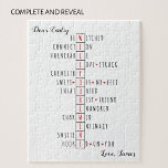 Puzzle Serez-vous à moi - Déclaration d'amour unique Révé<br><div class="desc">Célébrez l'amour et créez des moments inoubliables avec notre puzzle de typographie moderne et minimaliste. Ce puzzle unique allie l'art de la résolution de puzzle à des expressions d'amour sincères, ce qui en fait le cadeau parfait pour de nouvelles confirmations de relations ou des propositions mariages. Complétez le puzzle et...</div>