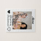 Puzzle Serez-vous ma photo de servante d'honneur ? (Horizontal)