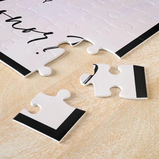 Puzzle Serez-vous ma servante d'honneur ? Photo de script (Côté)